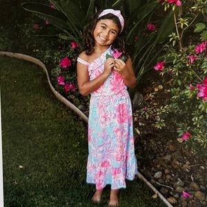 Lily Pulitzer Big Girls Dress Size S 4-5